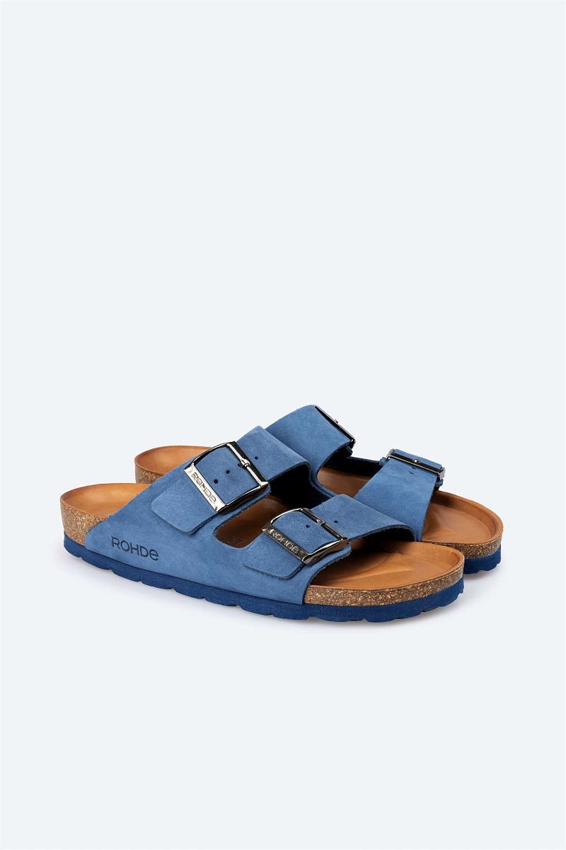 Mules Rohde Sunnys N 12 Femme Bleu | ELA-7460655