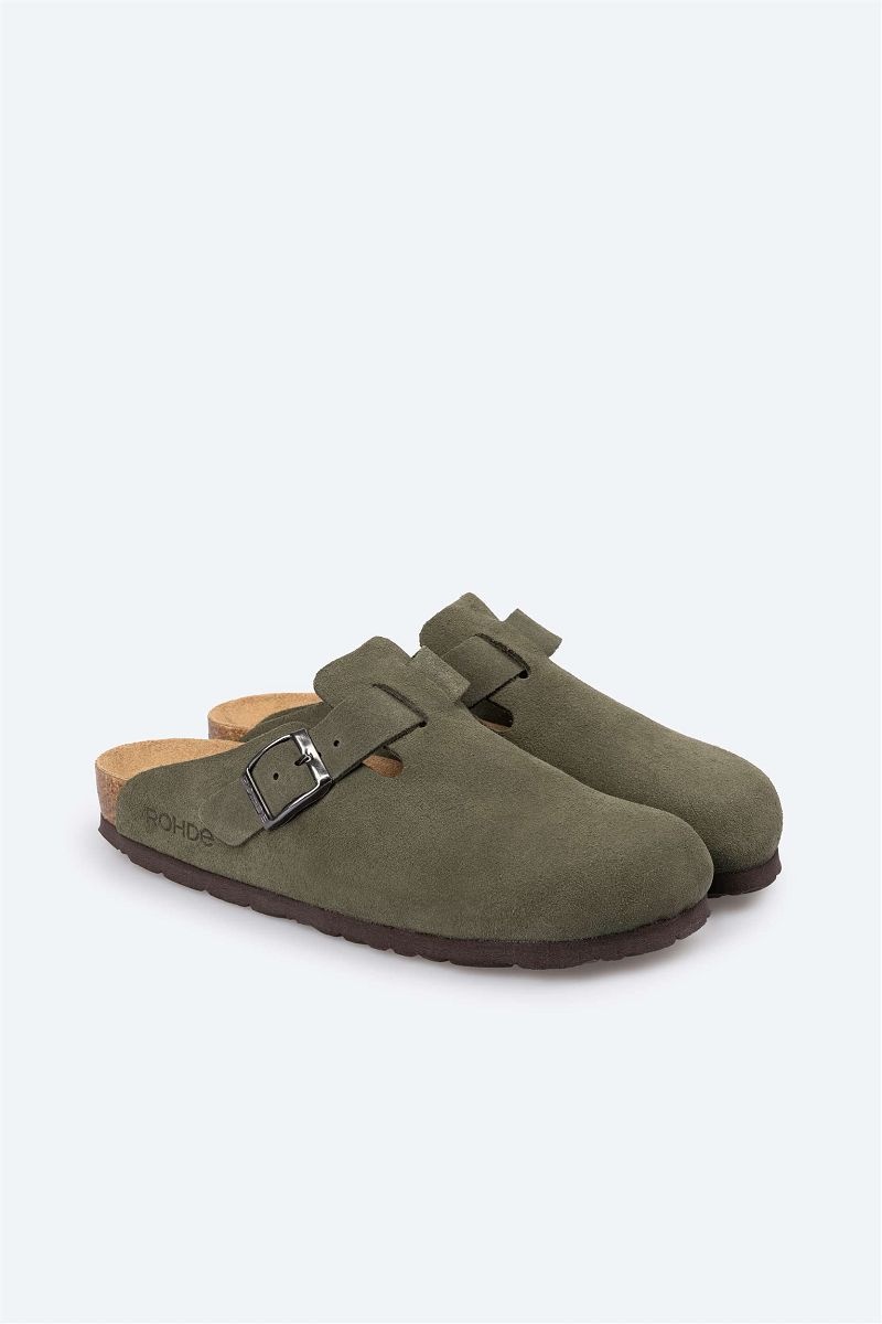 Chaussons Rohde Sunnys N 15 Femme Kaki | IWZ-5385555