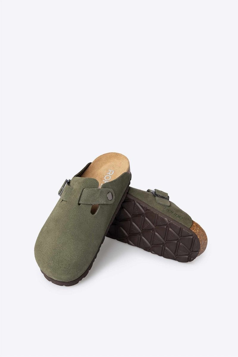 Chaussons Rohde Sunnys N 15 Femme Kaki | IWZ-5385555