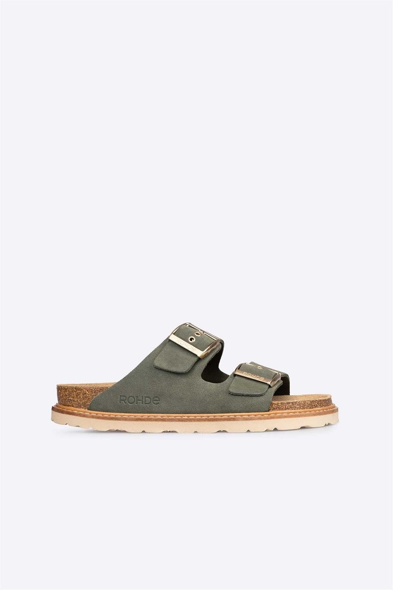 Mules Rohde Sunnys N 62 Femme Vert | CYF-9560086