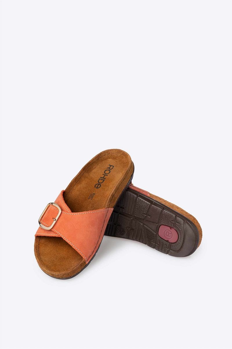 Mules Rohde Easys N 41 Femme Orange | WOV-9284582