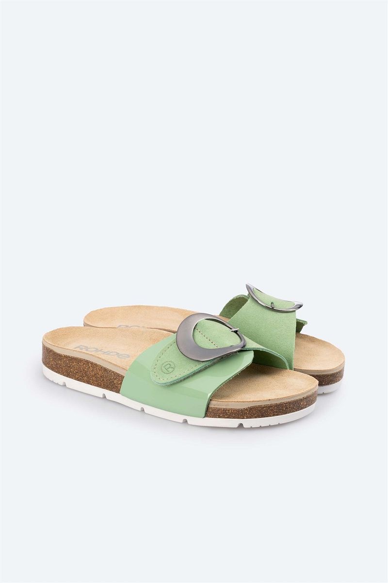 Mules Rohde Sunnys N 51 Femme Vert | RVU-2087174