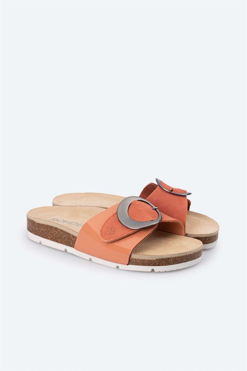 Mules Rohde Sunnys N 51 Femme Orange | CJL-2951255