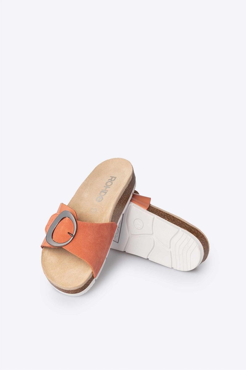 Mules Rohde Sunnys N 51 Femme Orange | CJL-2951255