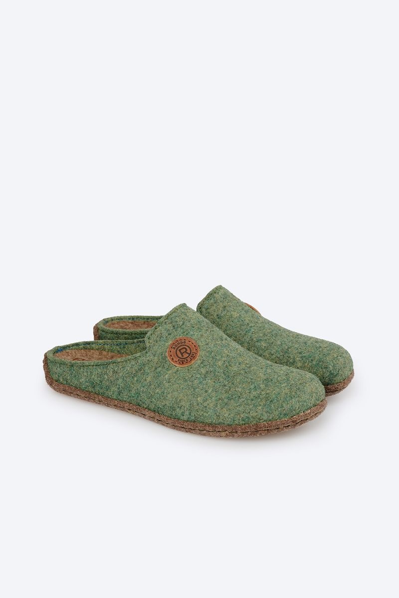 Chaussons Rohde Calmys N 25 Femme Vert | XTP-7141453