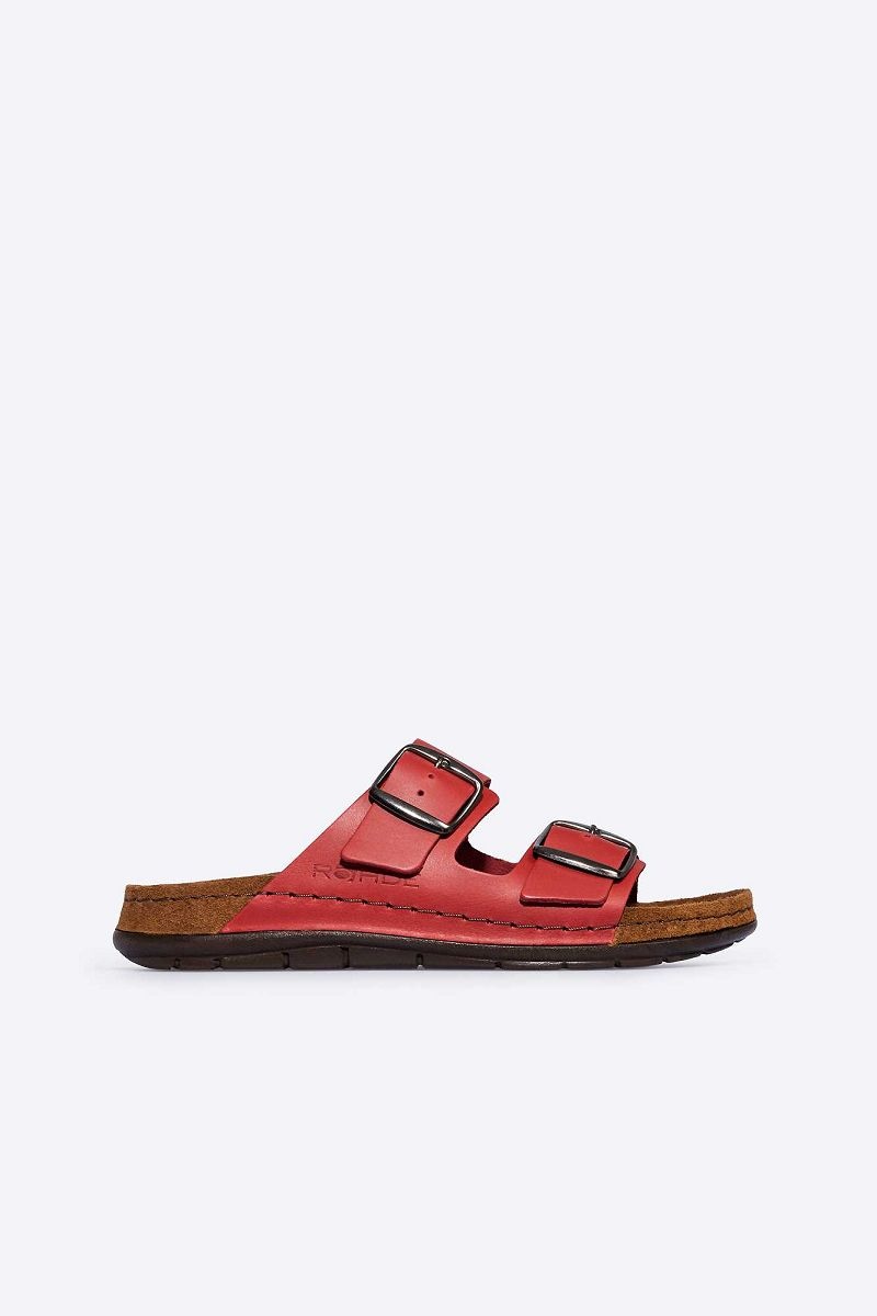 Mules Rohde Easys N 42 Femme Rouge | ADV-4145638