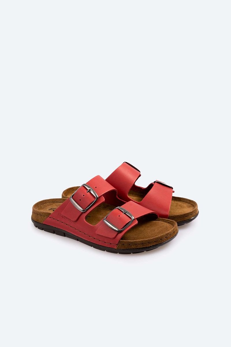 Mules Rohde Easys N 42 Femme Rouge | ADV-4145638