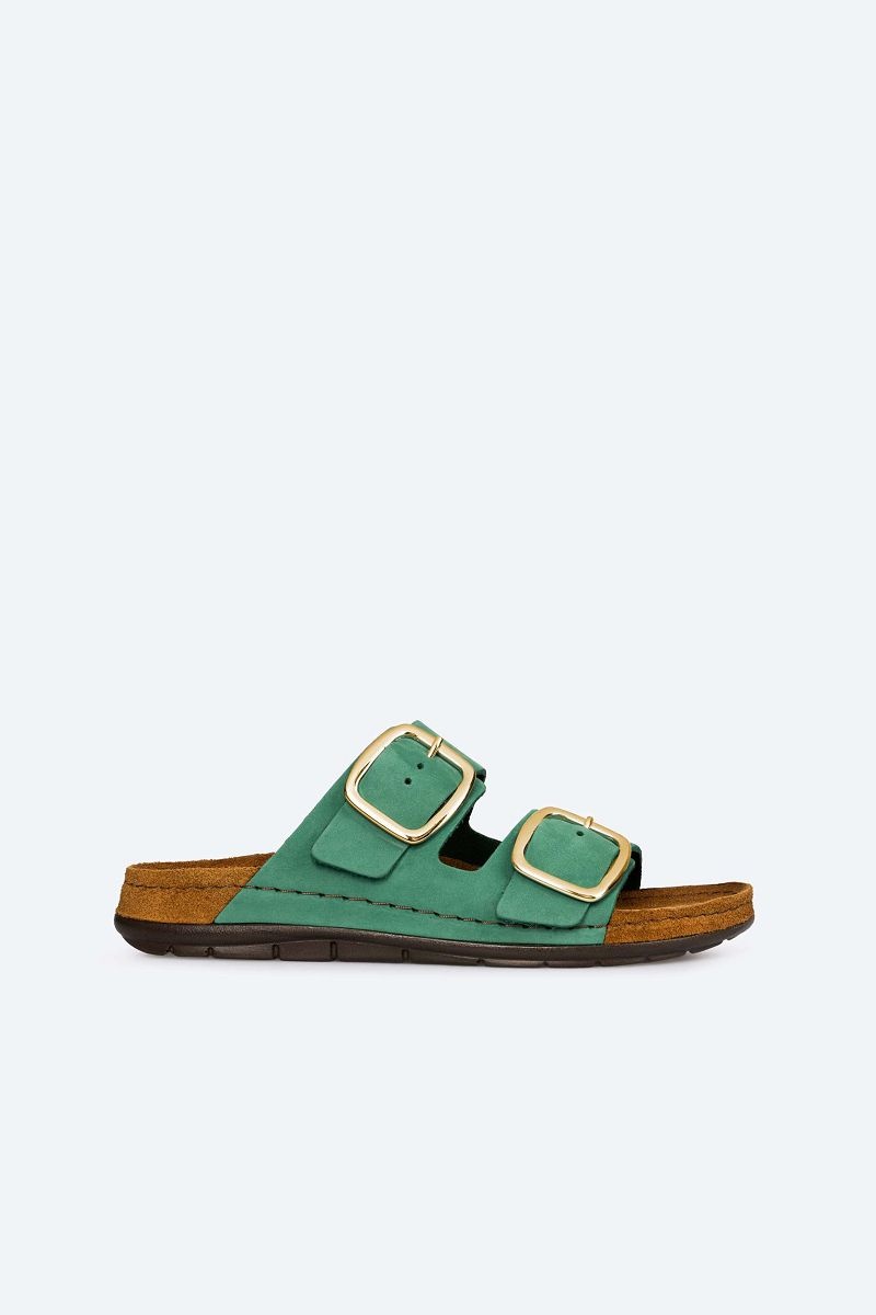 Mules Rohde Easys N 42 Femme Vert | CCK-7781929