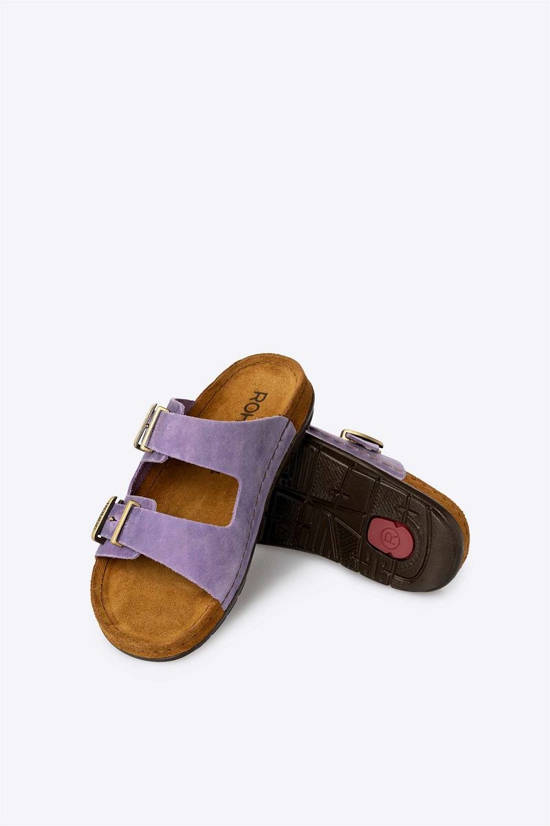 Mules Rohde Easys N 42 Femme Violette | UYU-0069763