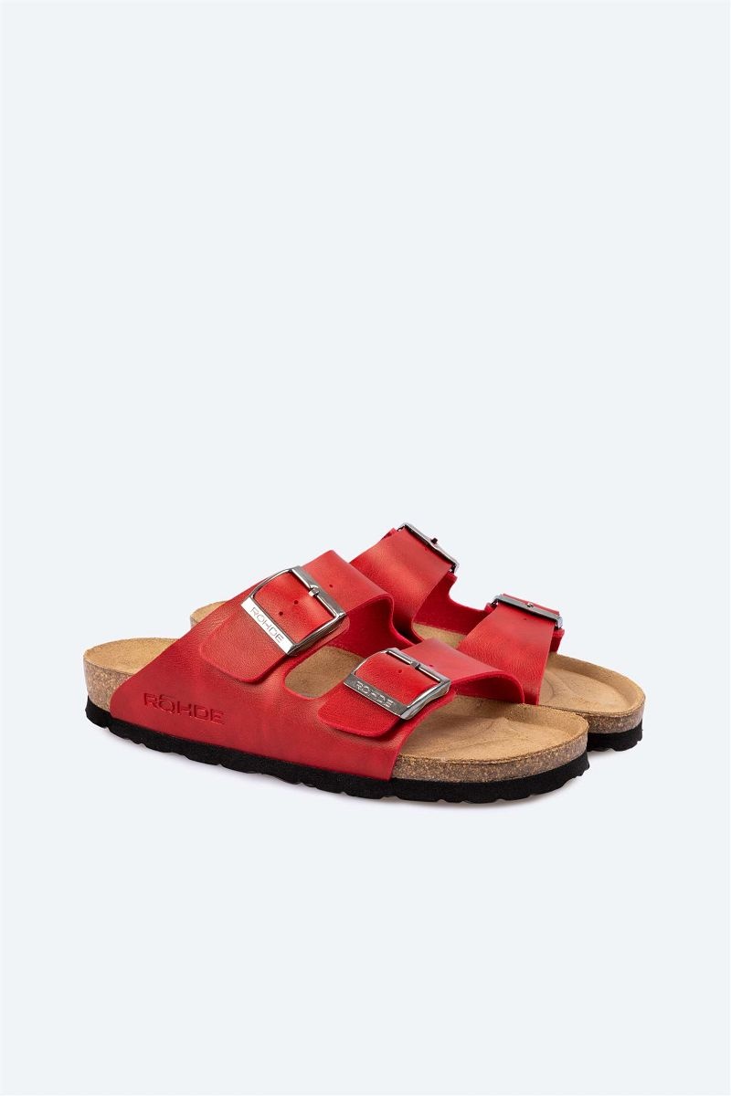 Mules Rohde Sunnys N 12 Femme Rouge | TBD-9841170