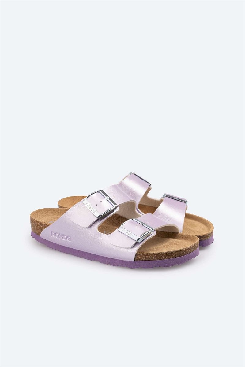 Mules Rohde Sunnys N 12 Femme Violette | ZCG-7262475