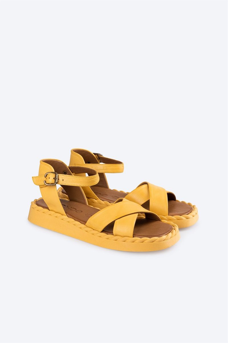 Sandales Rohde Atl N 2 Femme Jaune | KXI-3995784