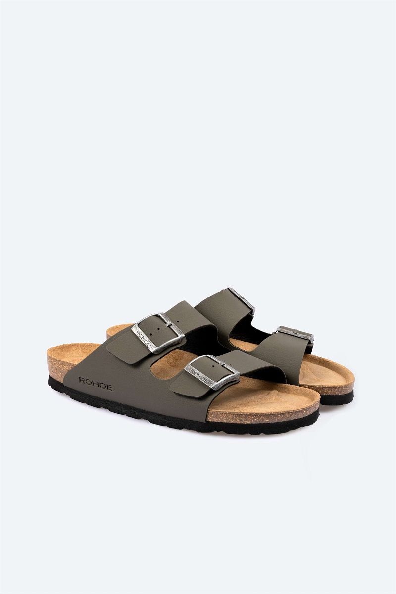 Mules Rohde Sunnys N 32 Homme Kaki | UMZ-8050183