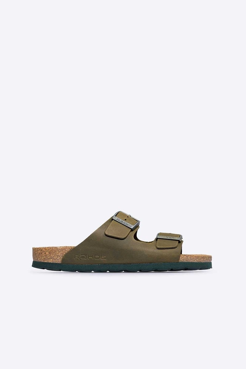 Mules Rohde Sunnys N 32 Homme Kaki | MUA-1674680