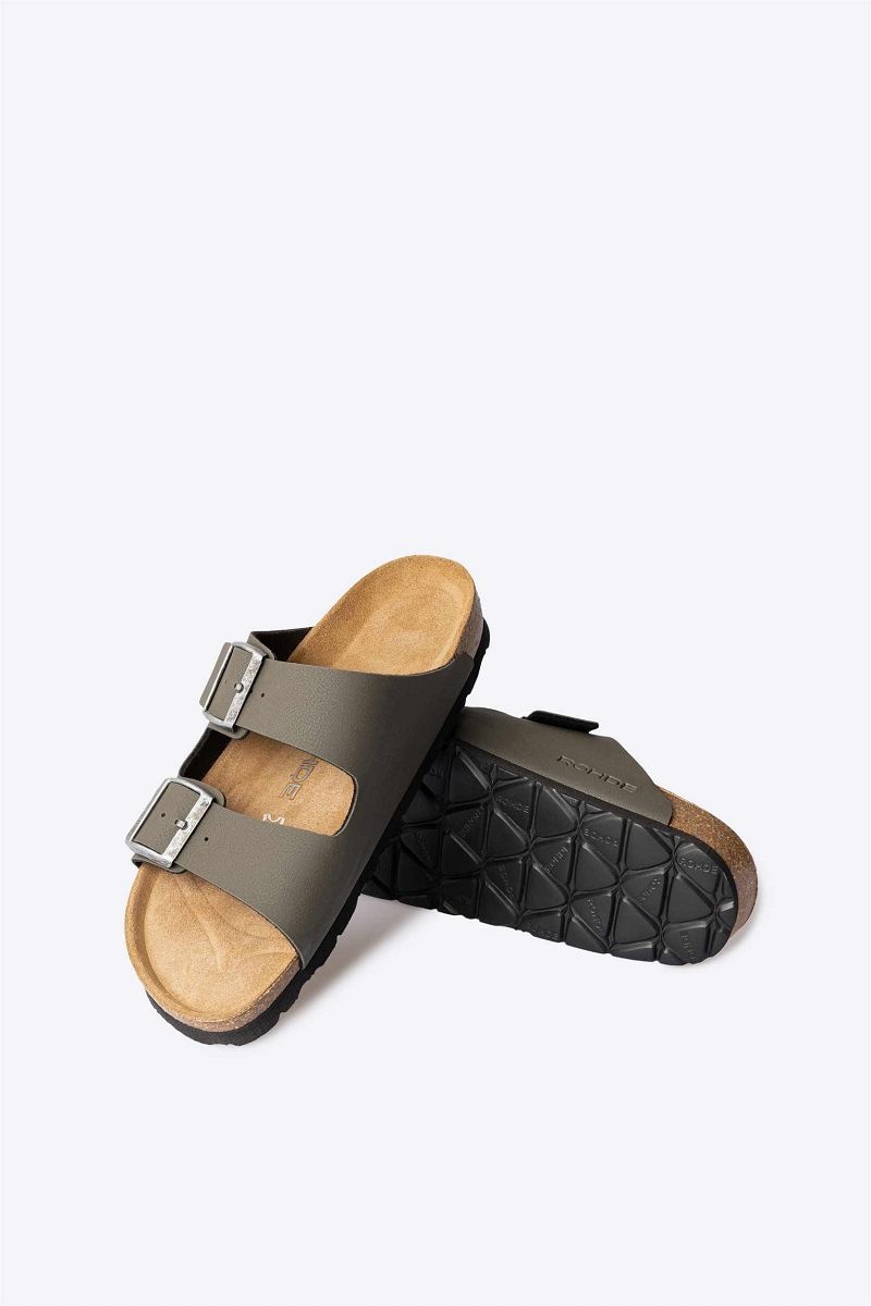 Mules Rohde Sunnys N 32 Homme Kaki | UMZ-8050183